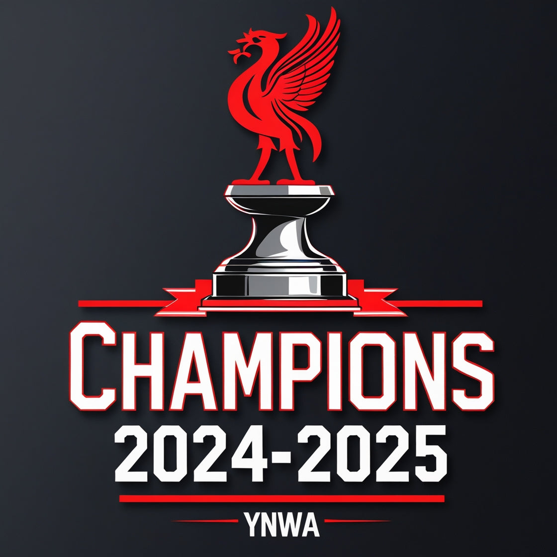Liverpool FC Premier League 2024/25 – Red Edition